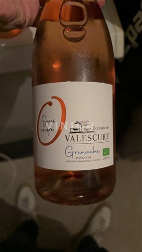 Linguadoca e Rossiglione Paese d'Oc Domaine Valescure Sans Soufre Grenache 2023