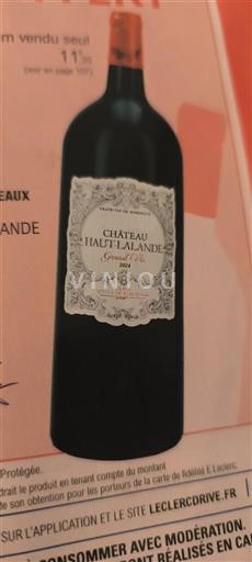 Bordeaux Blaye-Côtes-de-Bordeaux Château Haut-Lalande 2024