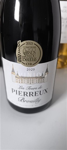 Beaujolais Brouilly Les Tours de Pierreux 2020