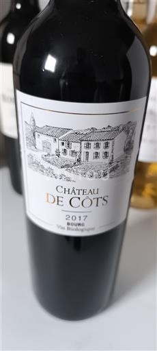 Bordeaux Côtes-de-bourg Château Cots 2017