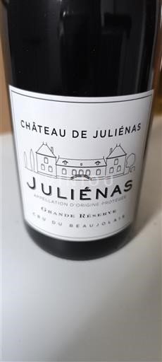 Beaujolais Juliénas Cru du Beaujolais Château Juliénas Grande Réserve Ikke årgangsbestemt