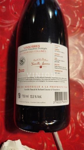 Valle del Rodano Vinsobres Famille Jaume 2022