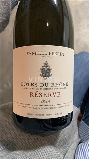 Rhônedalen Côtes du Rhône Famille Perrin Réserve 2024