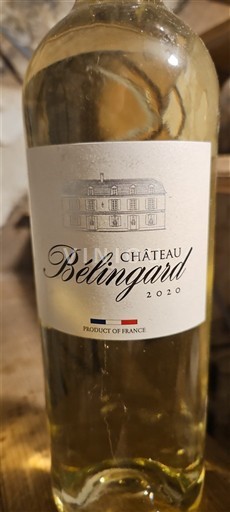 Sydväst Monbazillac Château Bélingard 2020