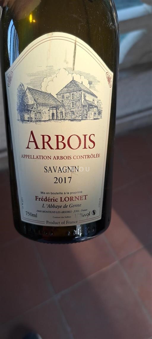 Jura Arbois Frédéric Lornet Savagnin 2017