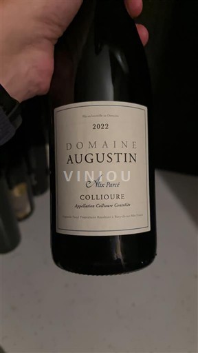 Roussillon Collioure Domaine Augustin Nus Parés 2022