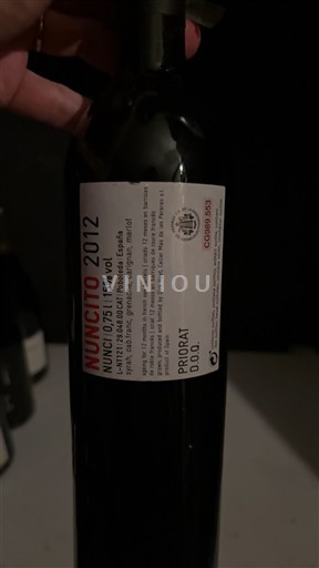Katalonien Priorat Nuncito 2012
