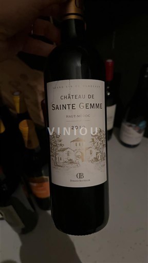 Bordeaux Haut-Médoc Château Sainte Gemme 2019