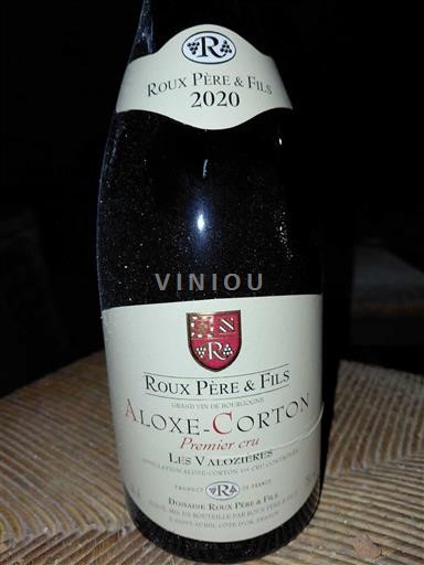 Burgundy Aloxe-Corton Premier Cru Roux Père & Fils Les Valozières 2020