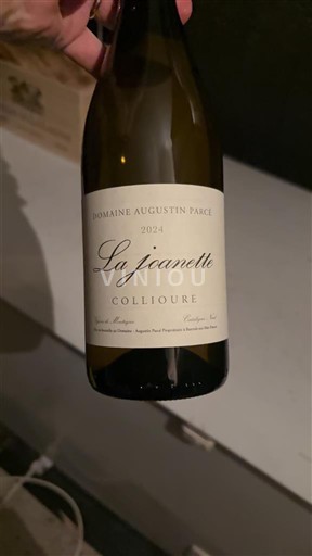 Roussillon Collioure Domaine Augustin Parcé La Joanette 2024