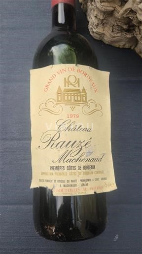 Bordeaux Premières-côtes-de-bordeaux Château Rauzé Machemeaud Neročník