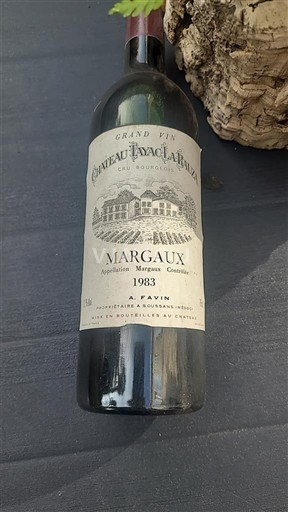 Burdeos Margaux Château Angludet 1983