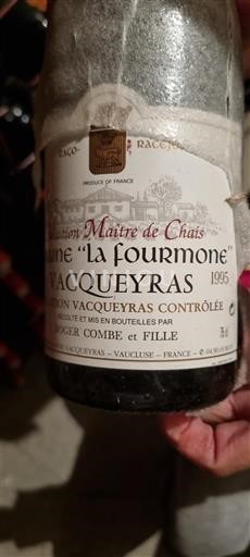 Rhône Valley Vacqueyras Domaine La Fourmone Maître de Chais 1995