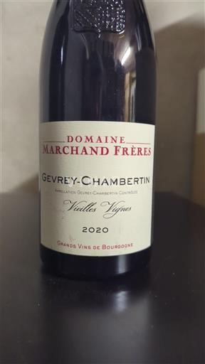 Bourgogne Gevrey-chambertin Domaine Marchand Frères Vieilles Vignes 2020