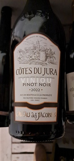Jura Côtes du Jura Caveau des Jacobins 2022