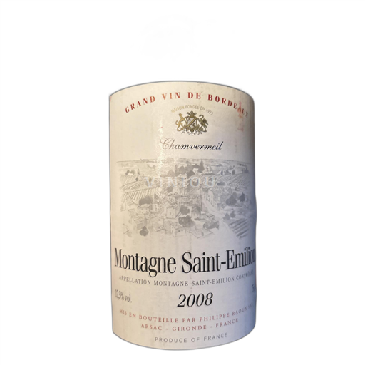 Bordeaux Montagne-Saint-Émilion Chamvermeil 2008