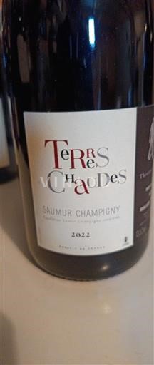 Valle della Loira Saumur-Champigny Terres Chaudes 2022