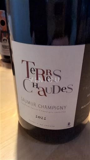 Vallée de la Loire Saumur-champigny Terres Chaudes 2022