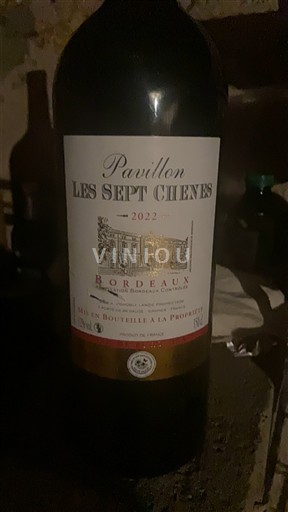 Bordeaux Les Sept Chênes Pavillon 2022