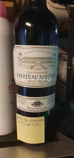 Bordeaux Haut-Médoc Cru Bourgeois Château Magnol 2020