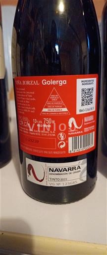 Navarra Viña Zorzal Golerga 2023