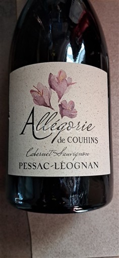 Bordeaux Pessac-Léognan Domaine Couhins Allégorie de Couhins 2022