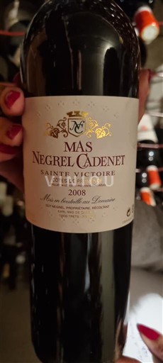 Provenza Non specificato Mas Negrel Cadenet Sainte Victoire 2008