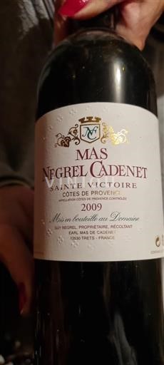 Provenza Non specificato Mas Negrel Cadenet Sainte Victoire 2009