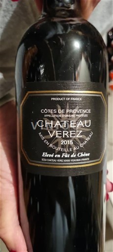 Provansa Côtes-de-Provence Château Verez 2015
