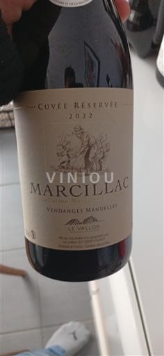 Sud-Ovest Marcillac Le Vallon Réserve 2022