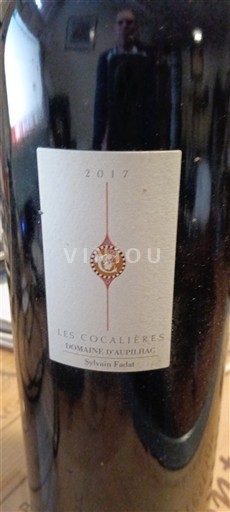 Languedoc Domaine Aupilhac Les Cocalières 2017