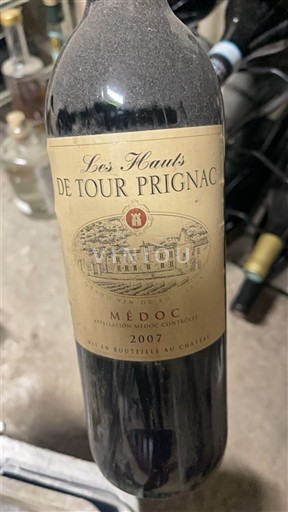 Bordeaux Médoc Tour Prignac Les Hauts 2007