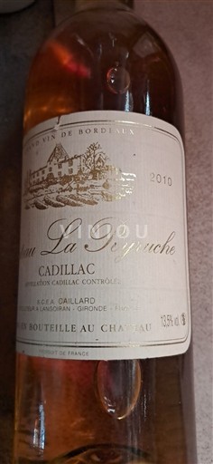 Bordeaux Cadillac Château La Peyruche 2010