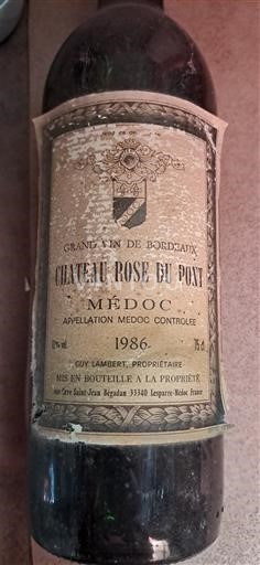 Bordeaux Médoc Château Rose du Pont 1986