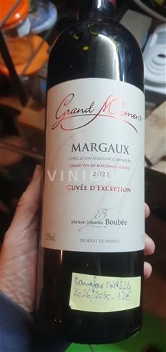 Bordeaux Margaux Maison Jehaunès Boubée d'Exception 2022