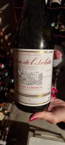 Rona dolina Luberon Château L'Isolette 1999