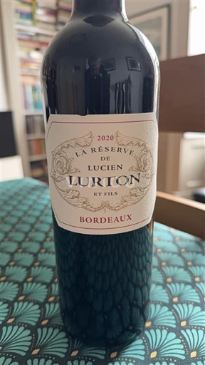 Bordeaux Lucien Lurton et Fils La Réserve 2020