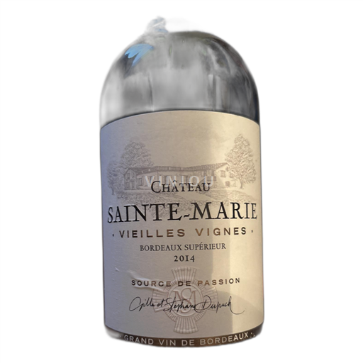 Bordeaux Bordeaux Supérieur Château Sainte-Marie Vieilles Vignes 2014