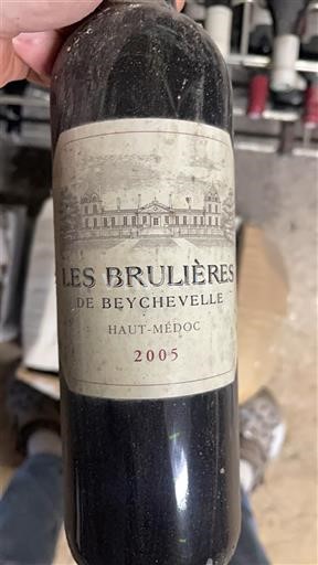 Bordeaux Haut-Médoc Château Beychevelle Les Brulières de Beychevelle 2005