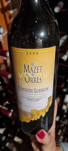 Thung lũng Rhône Không được chỉ định Le Mazet des Orres 2000