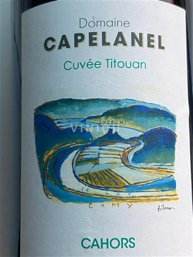 Sud-Ovest Cahors Domaine Capelanel Titouan 2020