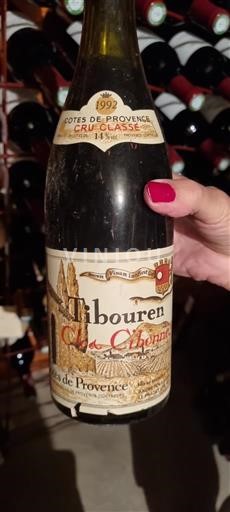Provenza Côtes-de-Provence Clos Cibonne Tibouren 1992