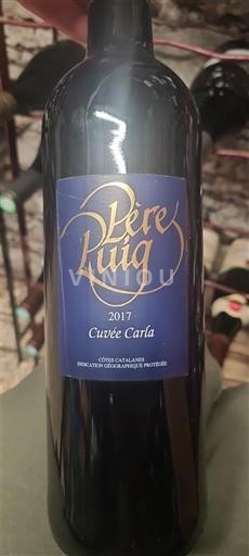 Languedoc and Roussillon Côtes Catalanes Pere Puig Carla 2017
