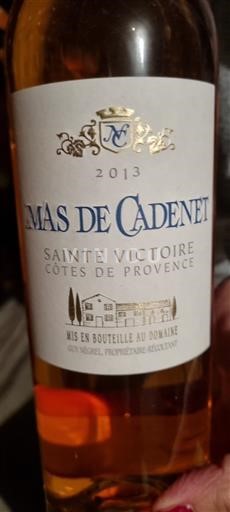 Provence Não especificado Mas de Cadenet 2013