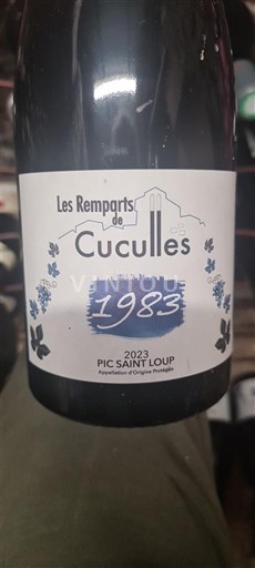 Languedoc Pic-saint-loup Les Remparts de Cuculles 1983 2023
