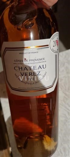 Provansa Côtes-de-Provence Château Verez 2010