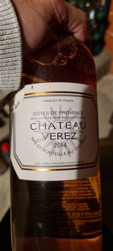 Provansa Côtes-de-Provence Château Verez 2014