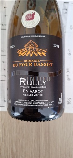 Burgundija Rully Domaine Four Bassot En Varot Vieilles Vignes 2023