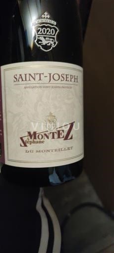 Údolí Rhôny Saint-Joseph Domaine Stéphane Montez du Monteillet 2020