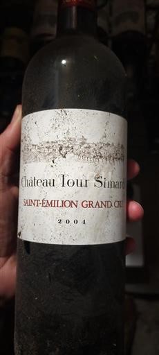 Bordeaux Saint-Émilion Grand Cru Château Tour Simard 2004
